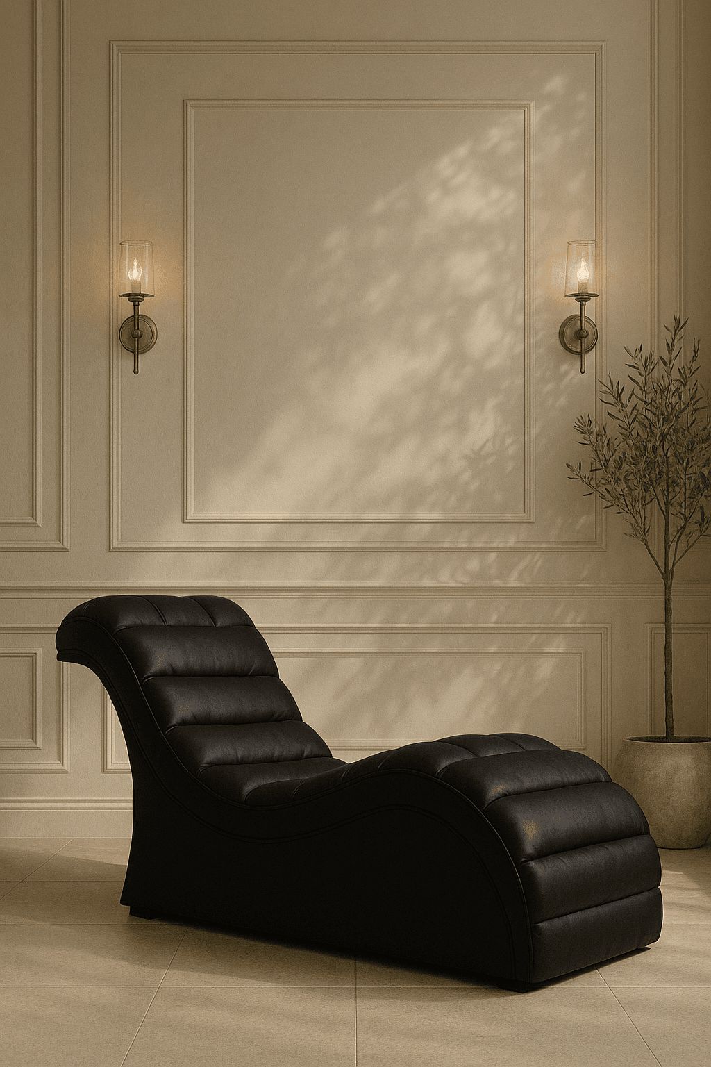 The Selah — Komlé Comfort luxury salon chaise